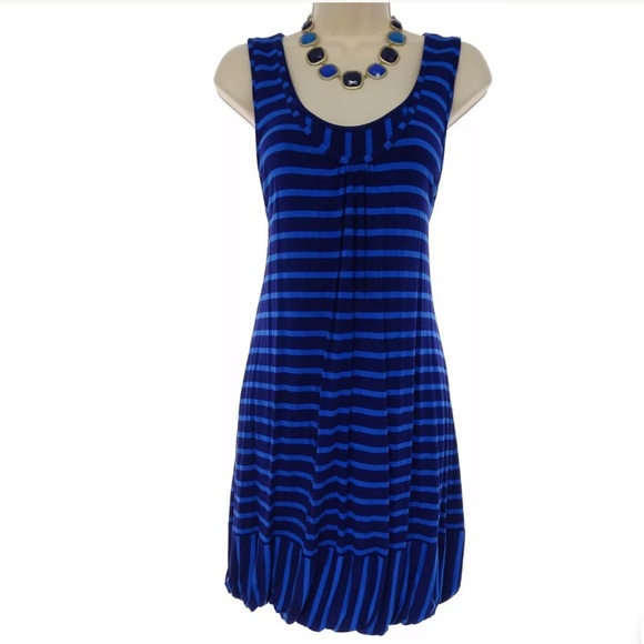 Calvin Klein Dresses & Skirts - Size 14▪️CALVIN KLEIN STRIPED BUBBLE HEM DRESS